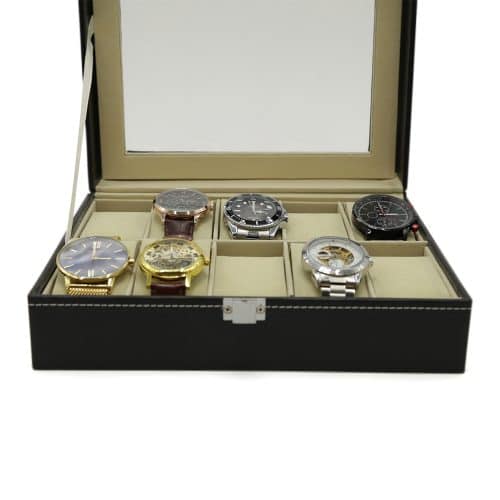 black 10 grind watch box
