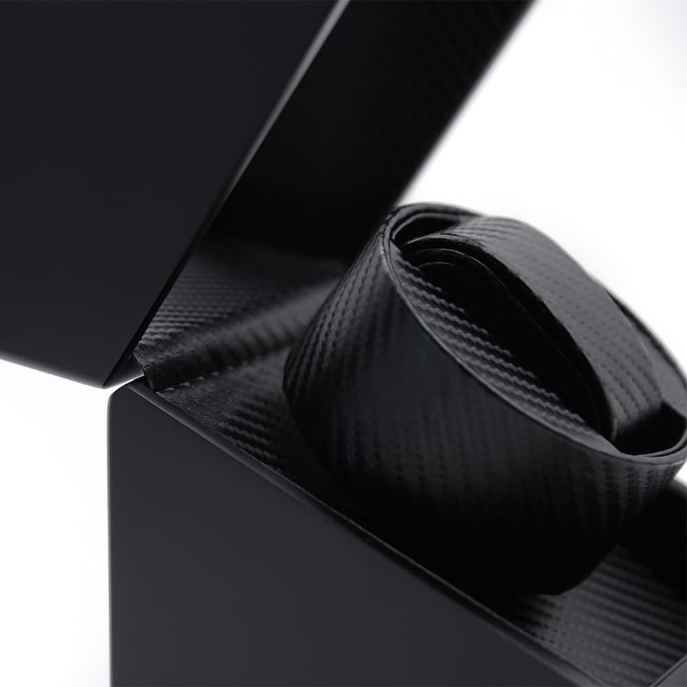 Black Carbon Fibre Automatic Watch Winder