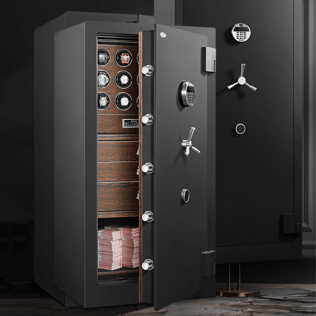 Walnut Watch Safe
