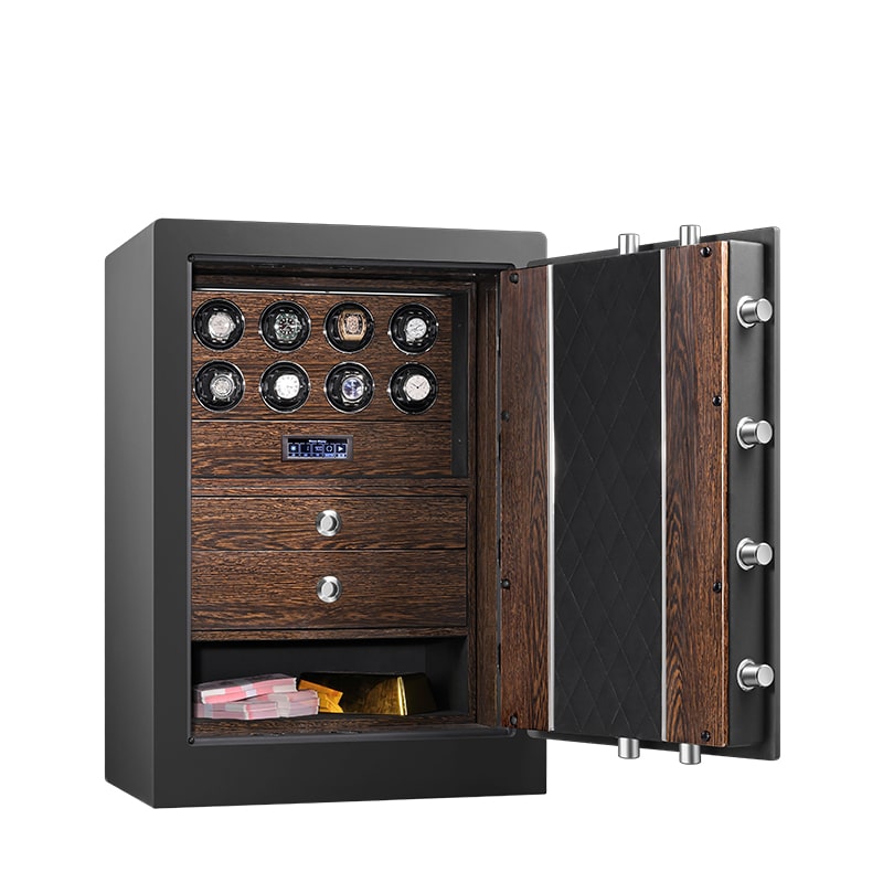 Walnut Watch Safe S