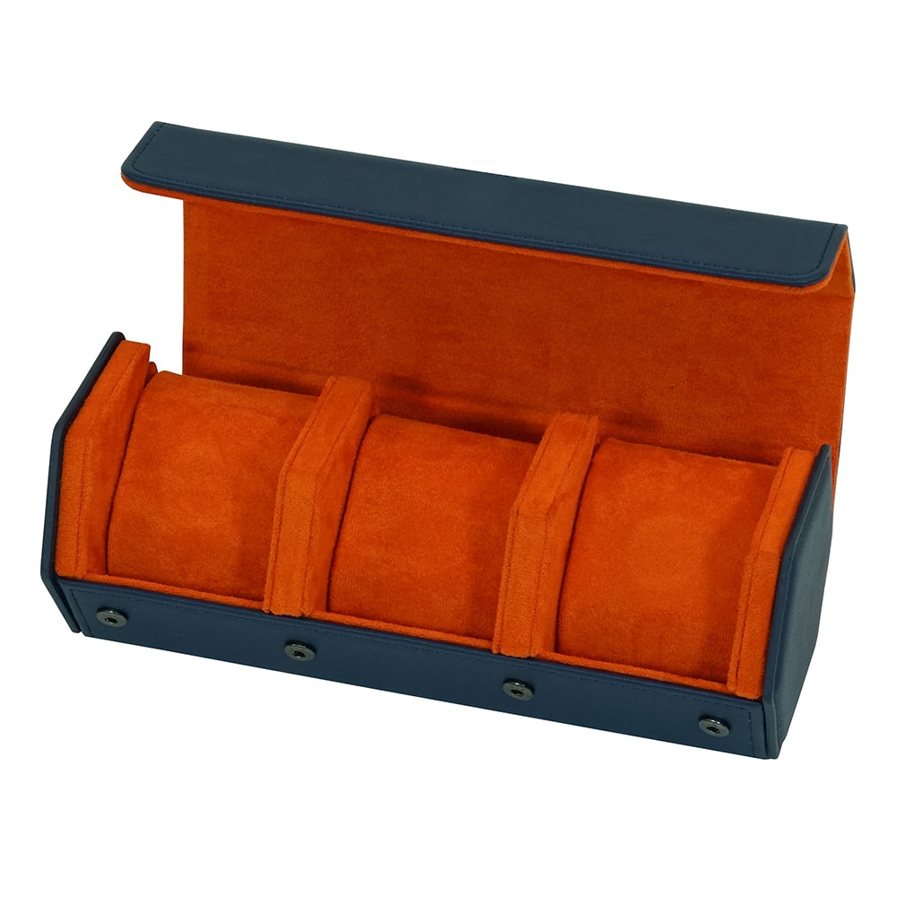 Navy Travel Watch Case