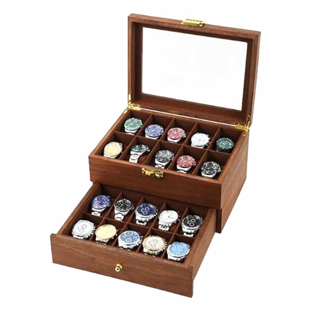 Large 24 slot Watch Box