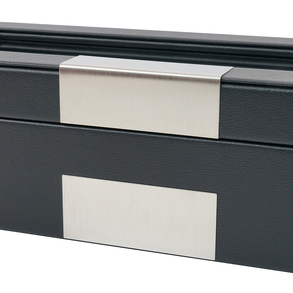 5 Slot Leather Watch Box With Drawer