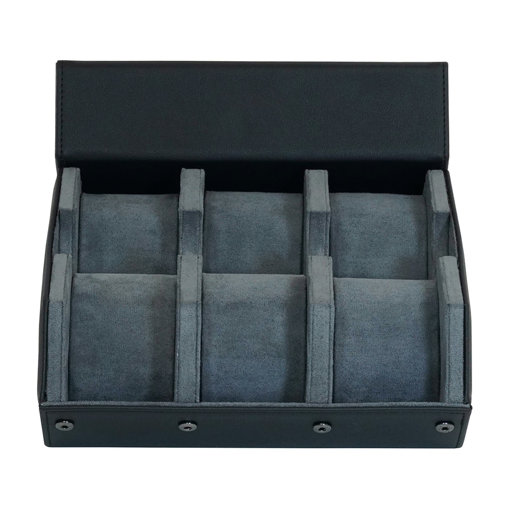 Large Grey Travel Watch Case