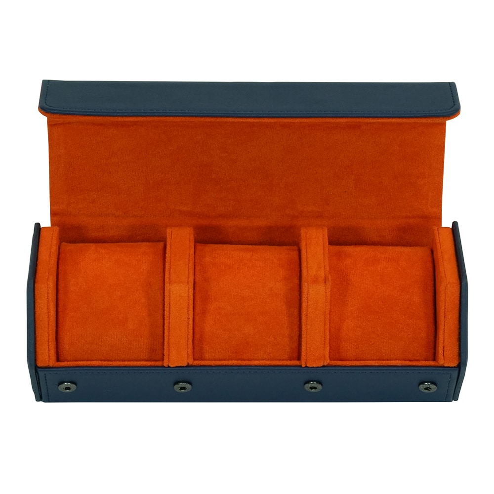 Navy Travel Watch Case