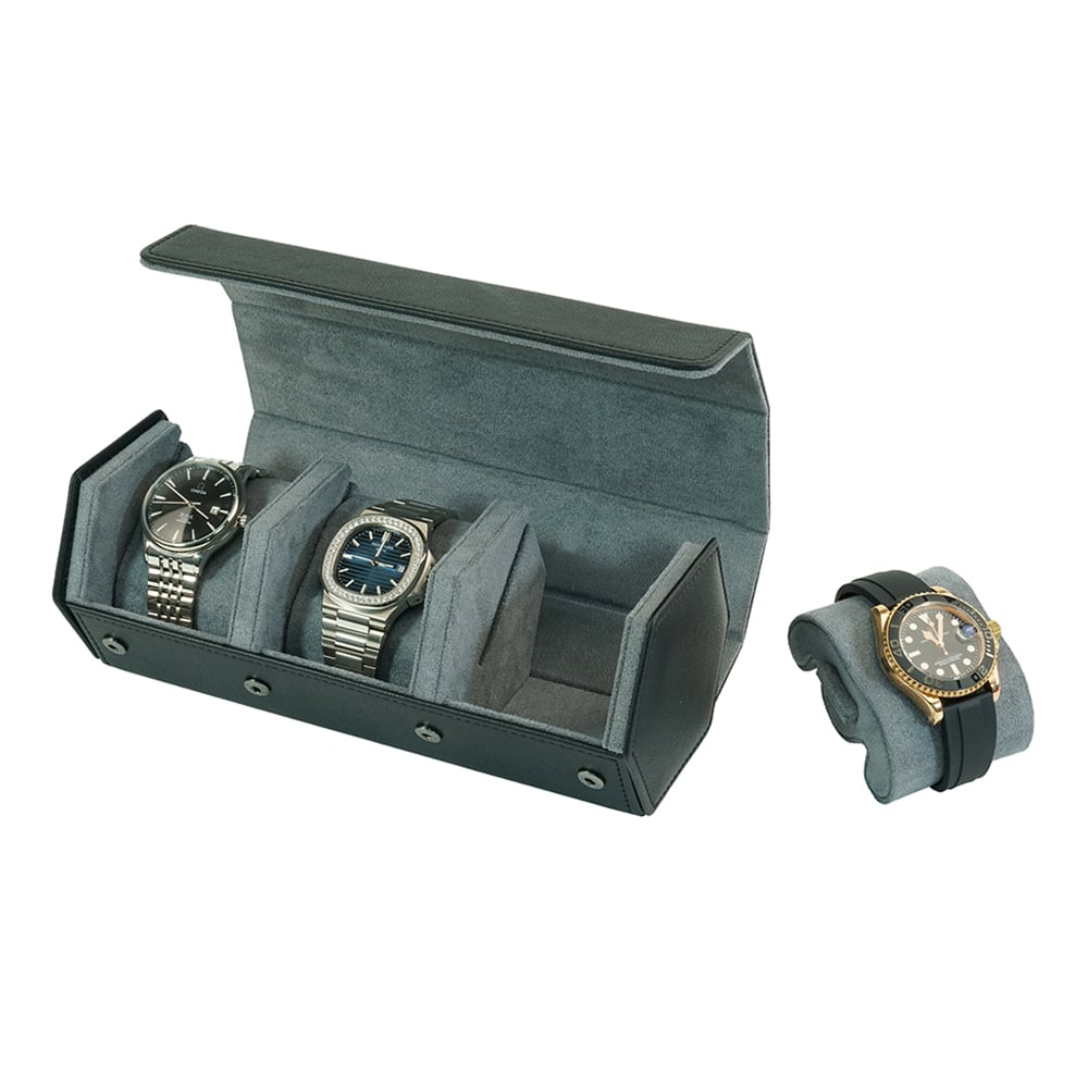 Grey Travel Watch Case