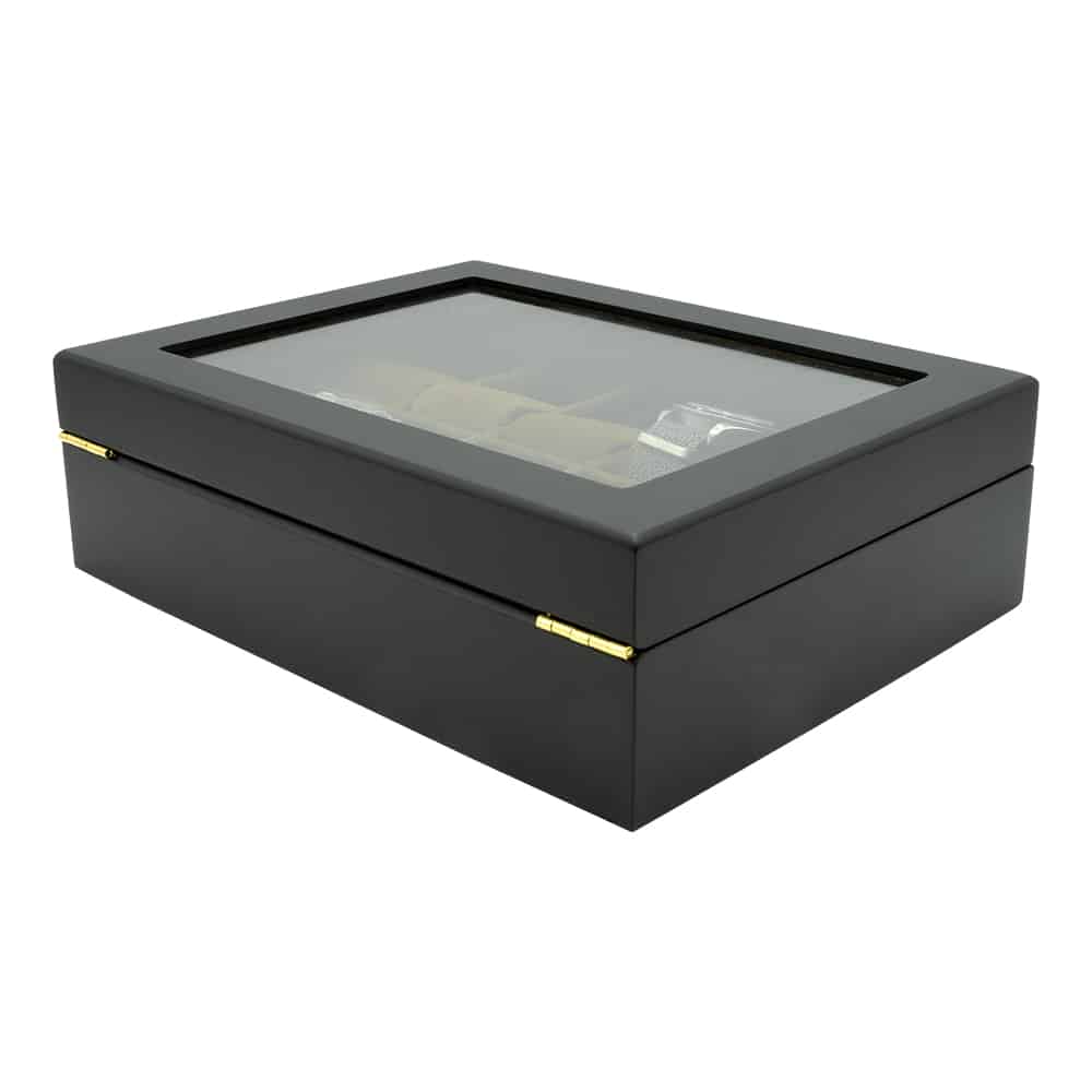 European 10 Slot Watch Box