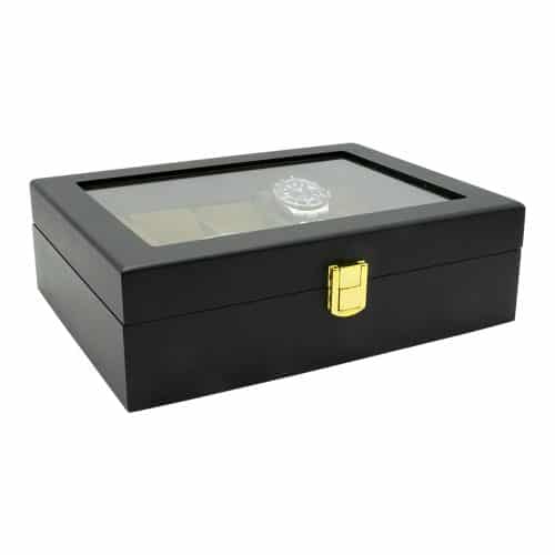 European 10 Slot Watch Box
