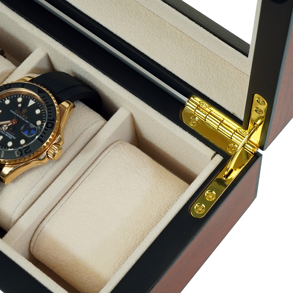 Premium Deep Mahogany Watch Box
