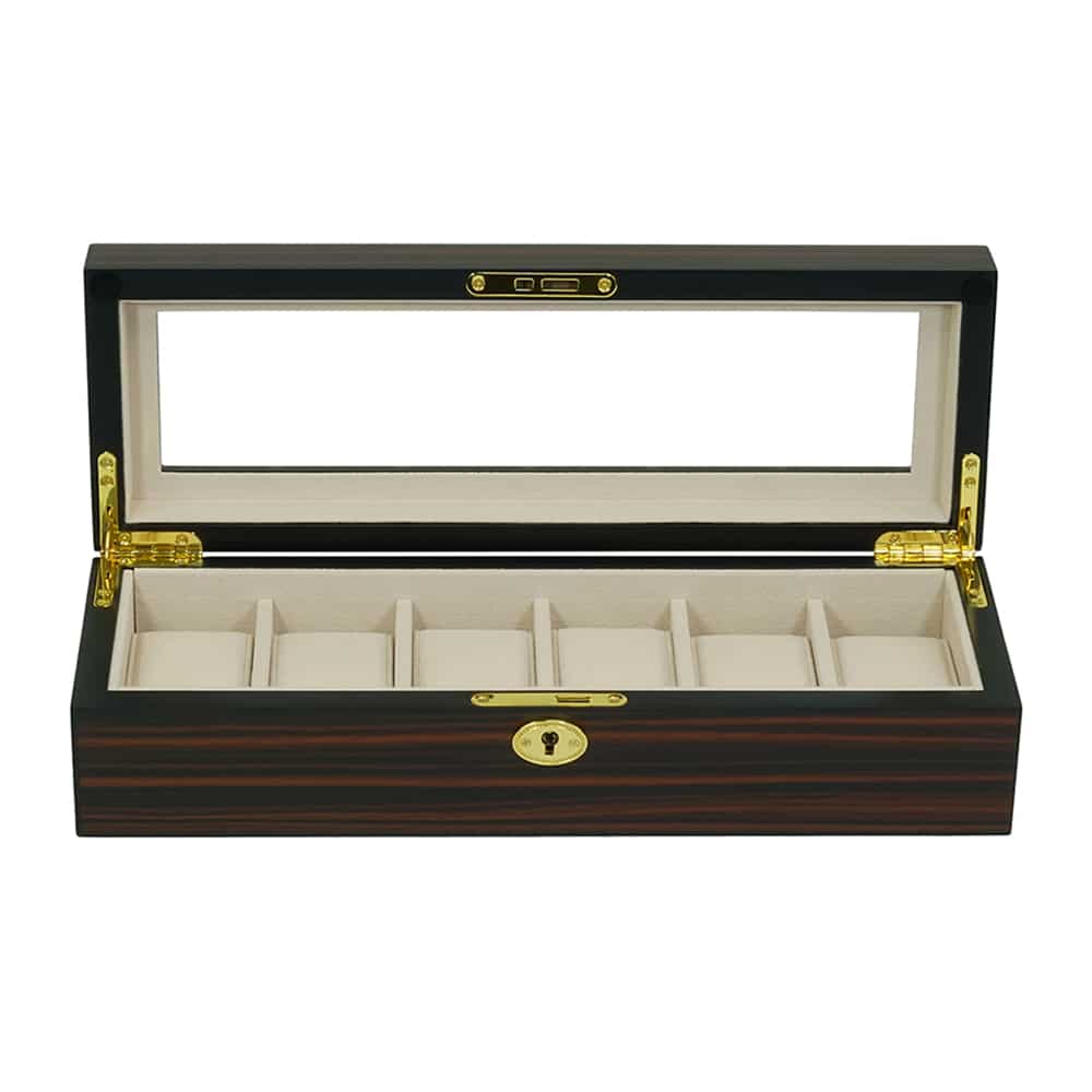 Premium Deep Mahogany Watch Box