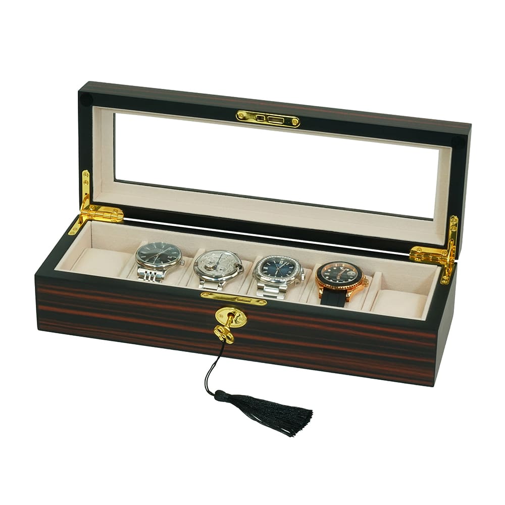 Premium Deep Mahogany Watch Box