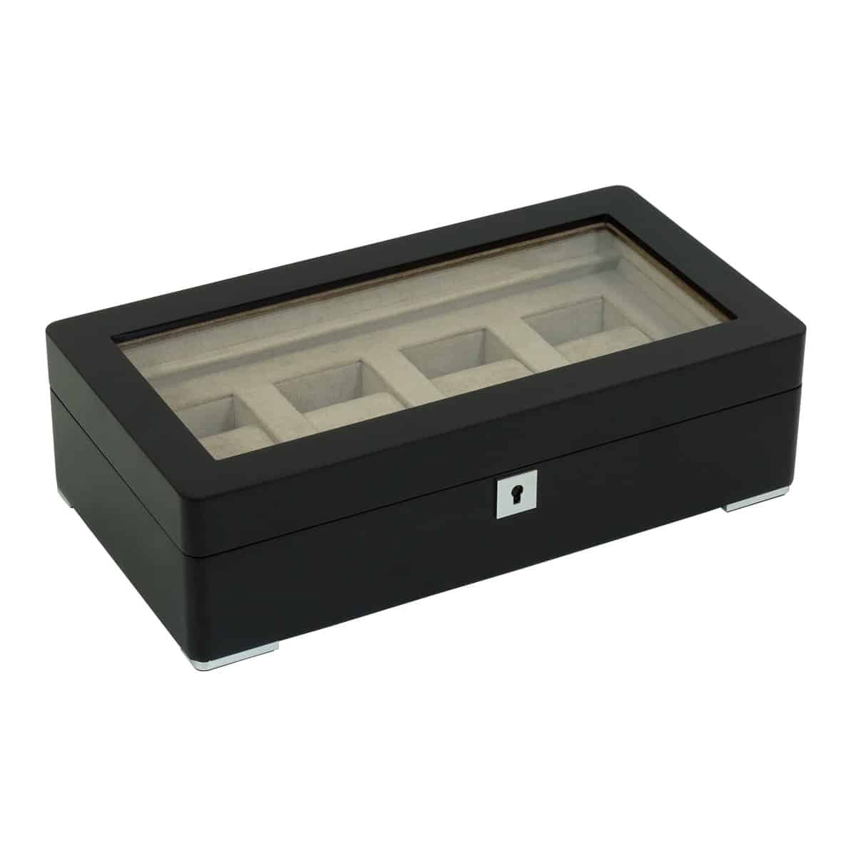 4 Slot Heirloom Collection Watch Box - Claystone