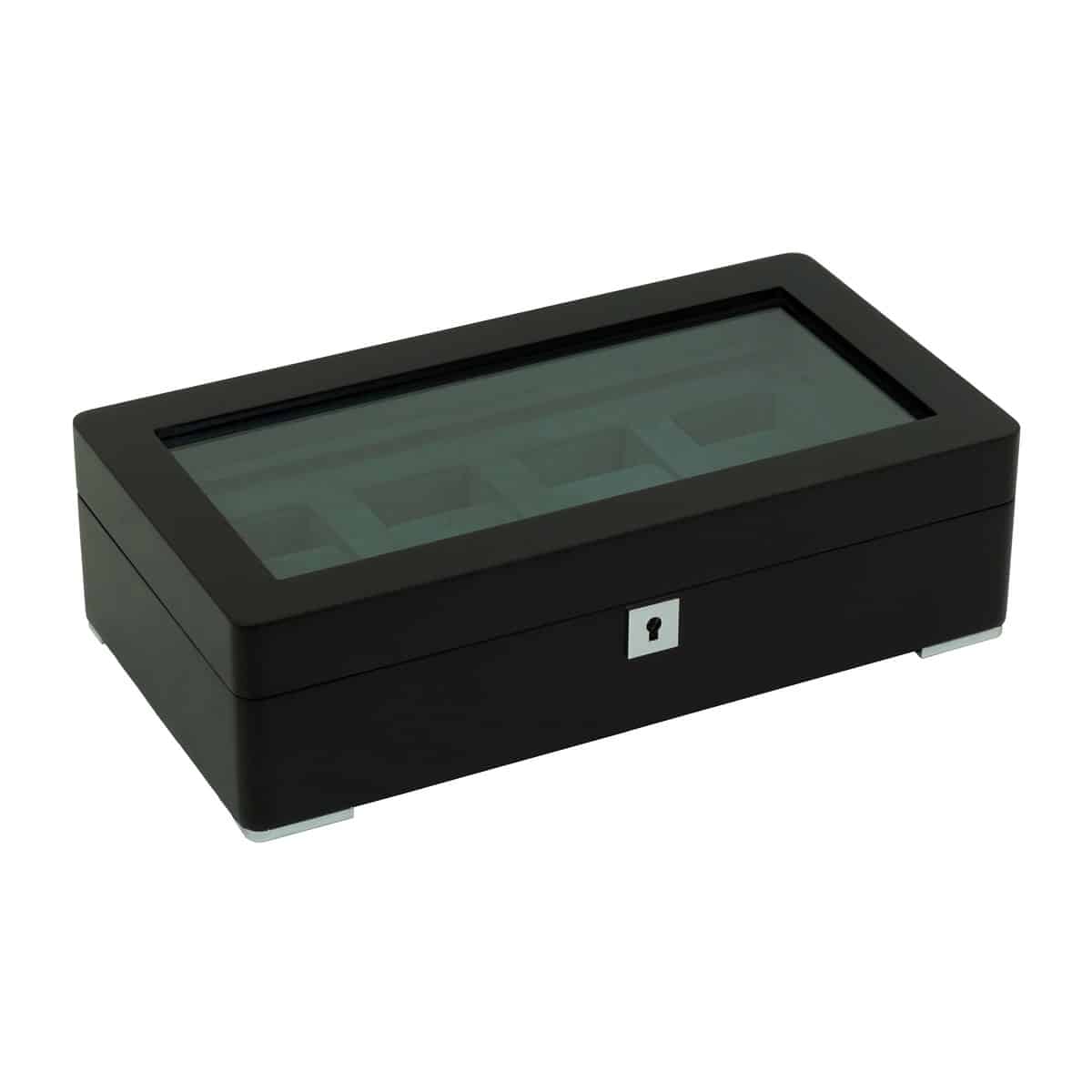 4 Slot Heirloom Collection Watch Box - Moss