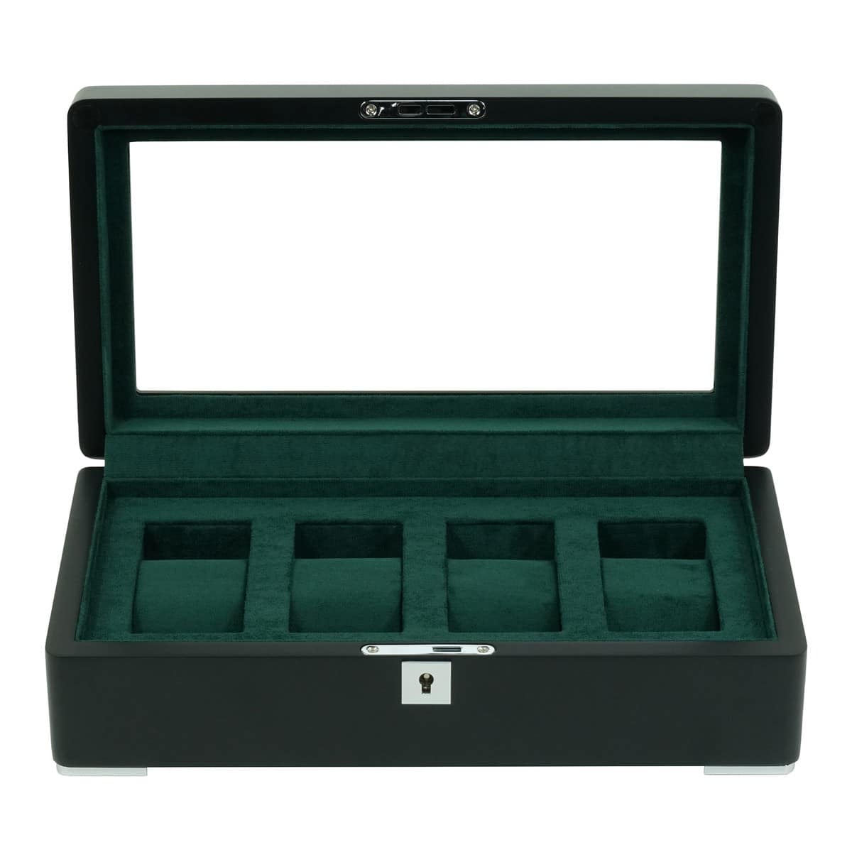 4 Slot Heirloom Collection Watch Box - Moss
