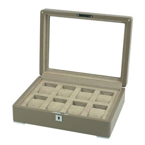 8 Slot Heirloom Collection Watch Box - Claystone