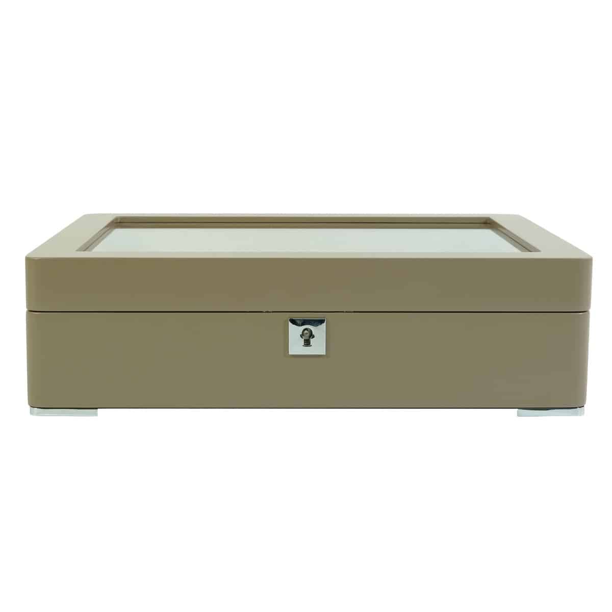 8 Slot Heirloom Collection Watch Box - Claystone
