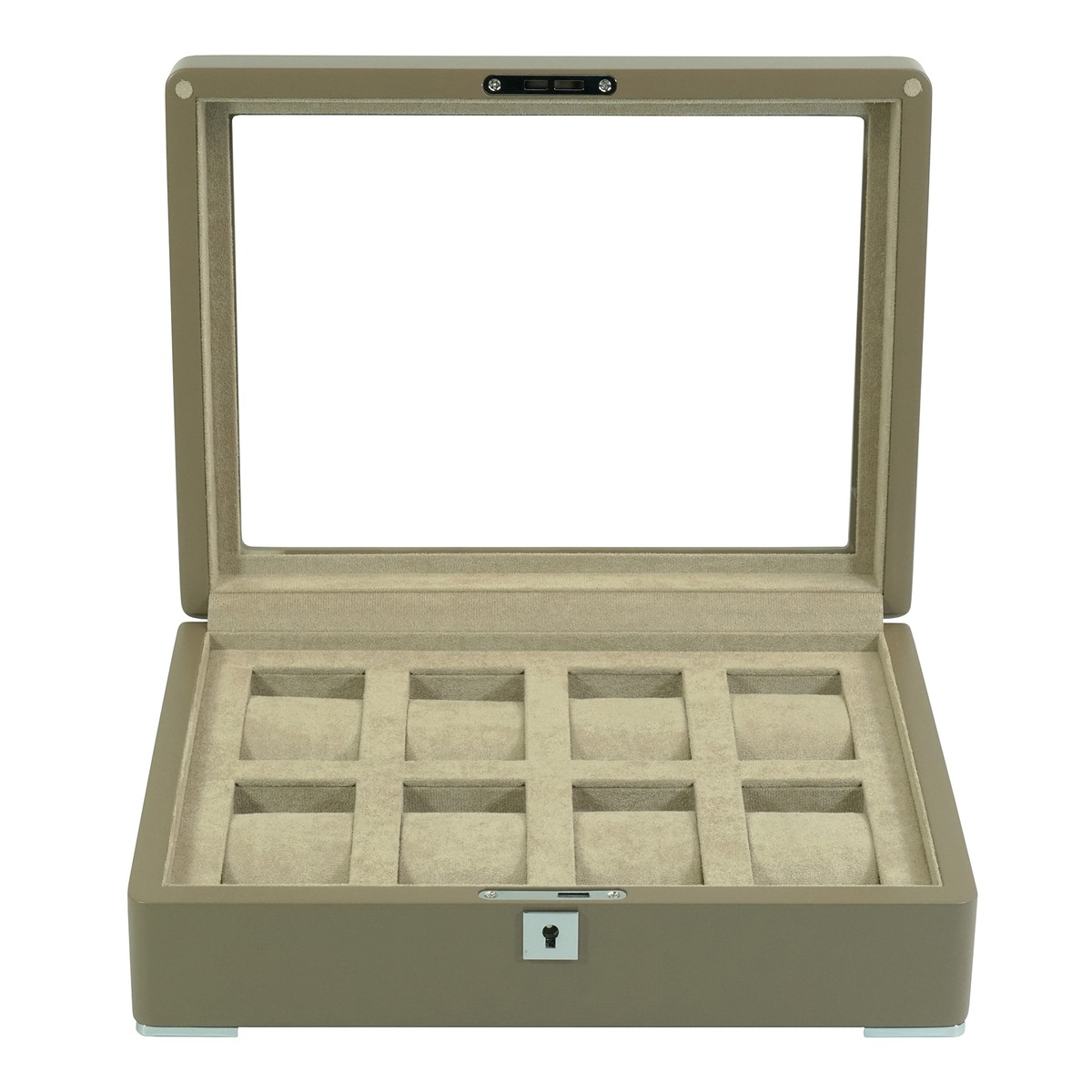 8 Slot Heirloom Collection Watch Box - Claystone