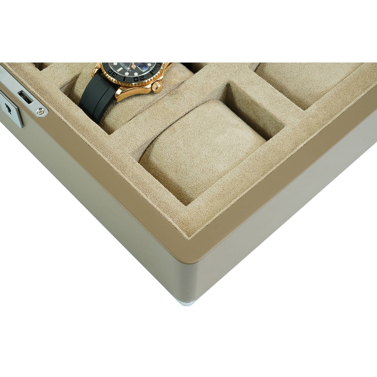 8 Slot Heirloom Collection Watch Box - Claystone