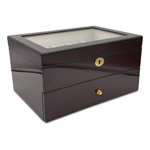 Mahogany Signature Collection - 20 Slot Watch Box