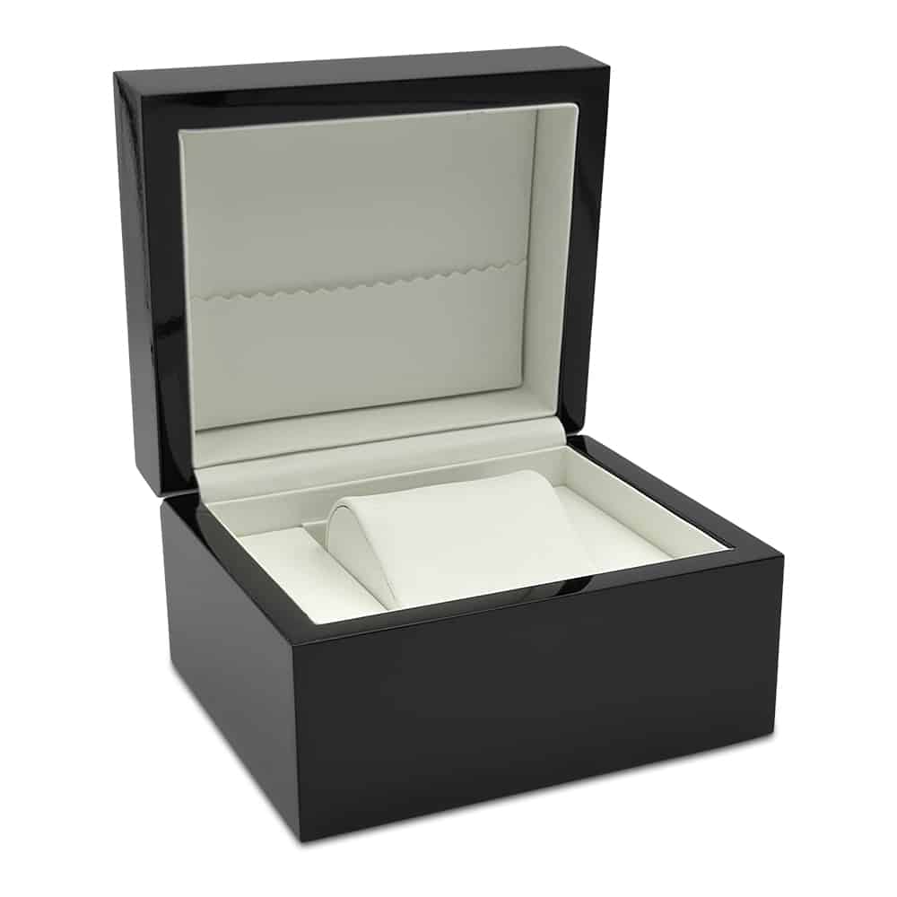 Single Watch Box - Black Presentation Box
