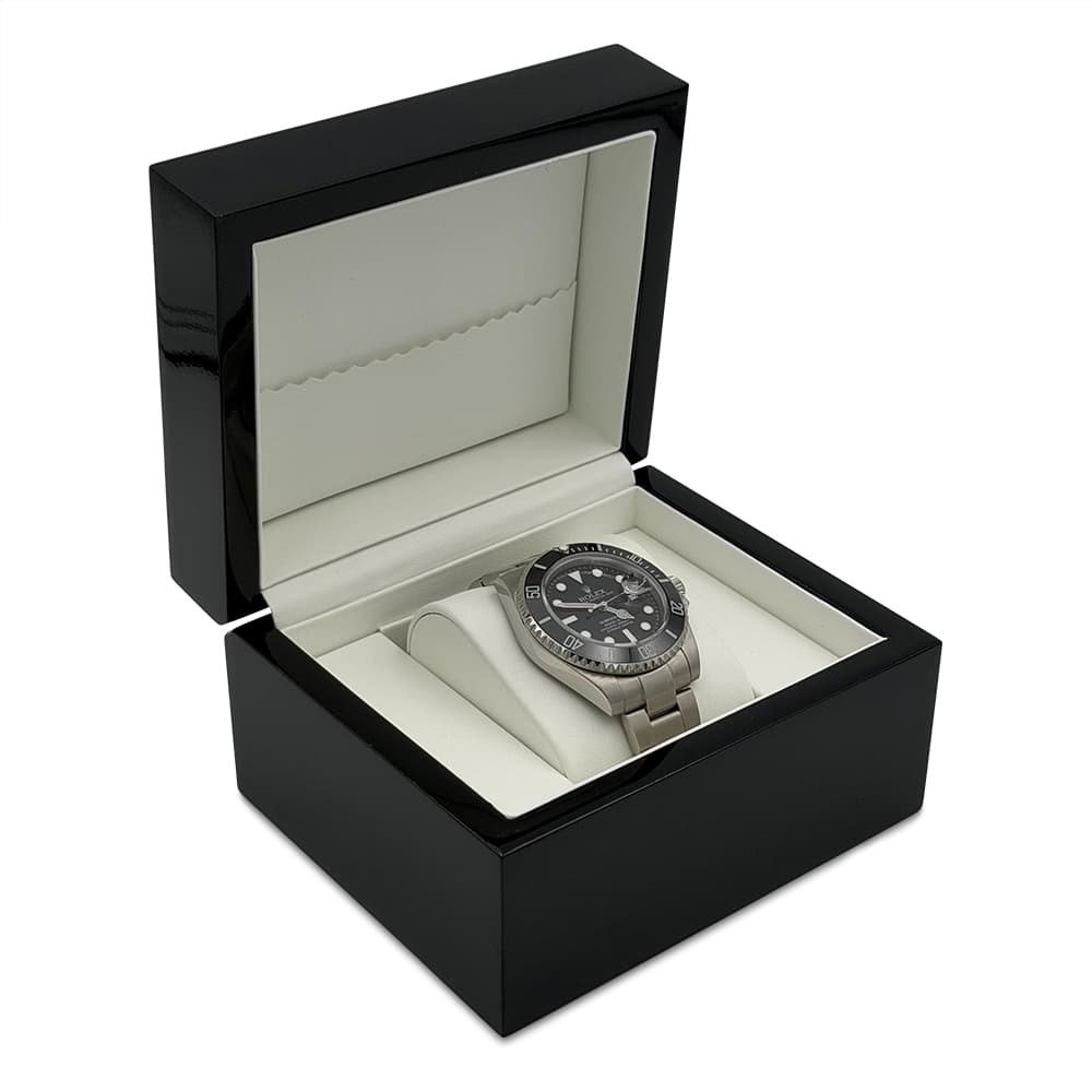 Single Watch Box - Black Presentation Box